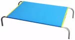 Dog Bed CANVAS COVER ONLY HEAVY DUTY for Large Trampoline- BLUE WITH YELLOW TRIM