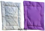 Fabric Mattress Dog Mat Washable LARGE PURPLE