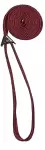 7MM Lead, ADJUSTABLE METAL CLIP BURGUNDY 3FT