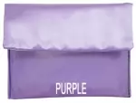 Satin Dog Treat Waist Pouch Bag - PURPLE