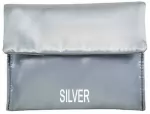 Satin Dog Treat Waist Pouch Bag - SILVER