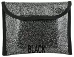 Dog Treat Waist Pouch SPARKLE BLACK