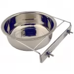 Stainless Steel Dog Bowl 1.5L Extra Large, with clamp, STAINLESS BOWL