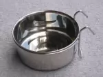 Stainless .9L Bird / Steel Bowl, HANGER    