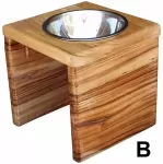 CAMPHOR WOOD RAISED BOWL - B