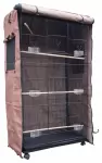 Waterproof Cage Cover TOWER, 79cm W X 140cm H X 47cm