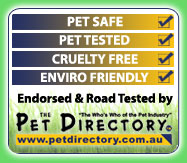 Endorsed & Road Tested by The Pet Directory